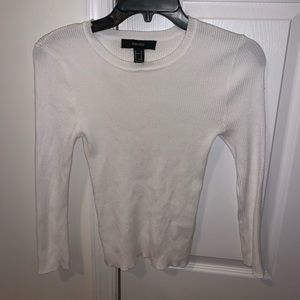 Long sleeve sweater material shirt